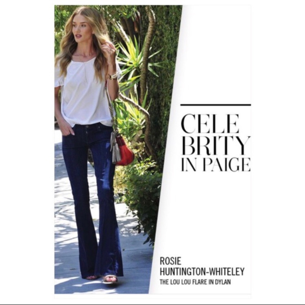 Paige Lou Lou skinny flare jeans 25